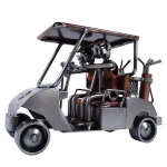 Metalowa figurka Auto golfowe