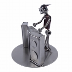 Metalowa figurka Organy.