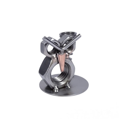 Metalowa figurka Sowa