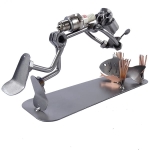 Metalowa figurka Nurek z rybką