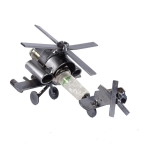 Metalowa figurka Mały helikopter