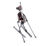 Metalowa figurka Biathlon