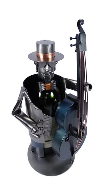 Stojak na wino-Kontrabas