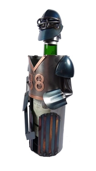 Metalowa figurka-Stojak Hokeista