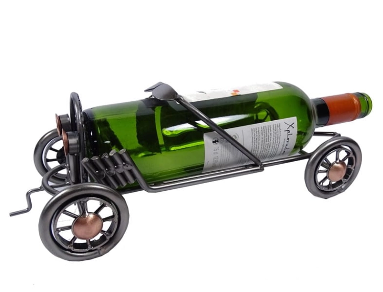 Metalowa figurka-Stojak Bugatti.