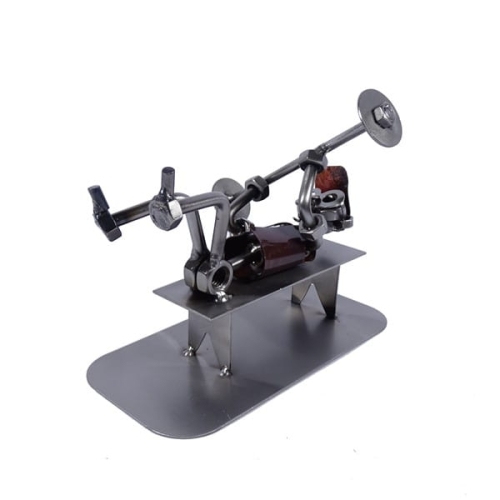 Metalowa figurka Kulturysta