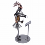 Metalowa figurka Skrzypaczka