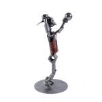 Metalowa figurka Siatkówka