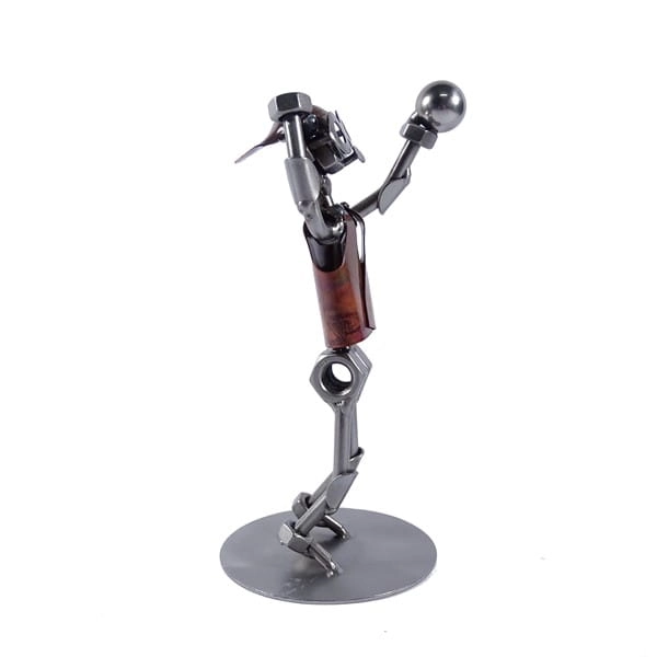 Metalowa figurka Siatkówka