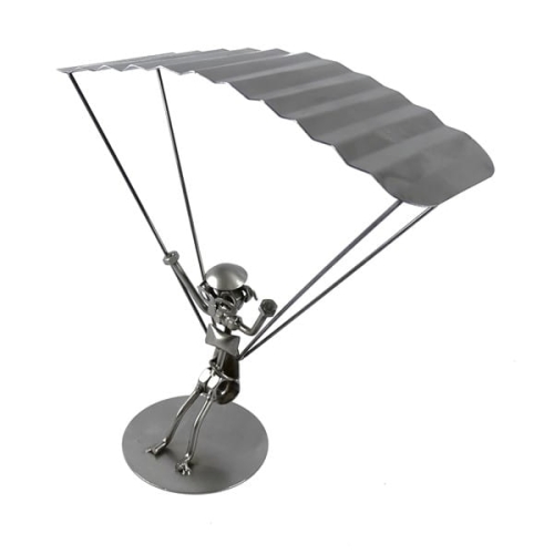 Metalowa figurka Spadochroniarz