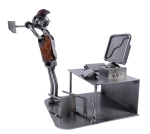 Metalowa figurka Śmierć komputera