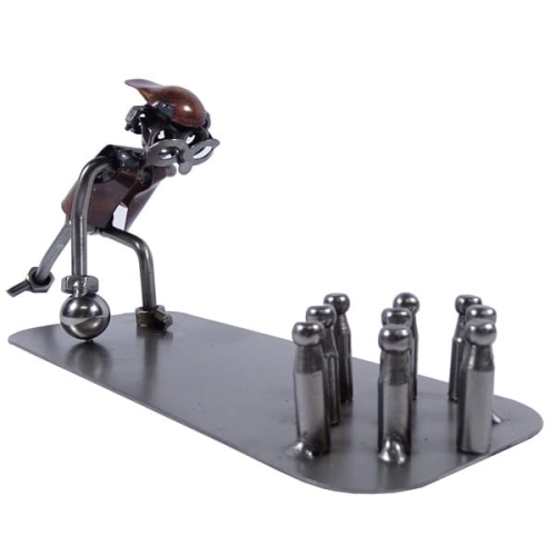 Metalowa figurka Kręgle