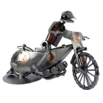 Metalowy model motocykla żużlowego