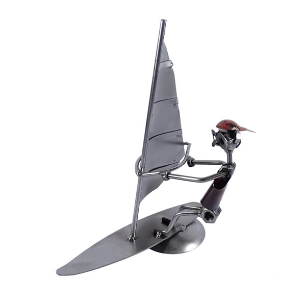 Metalowa figurka Windsurfing