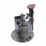 Metalowa figurka Kucharka