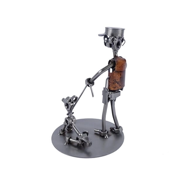 Metalowa figurka Ochroniarz