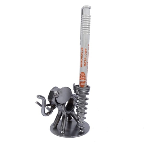 Metalowa figurka Słoń średni