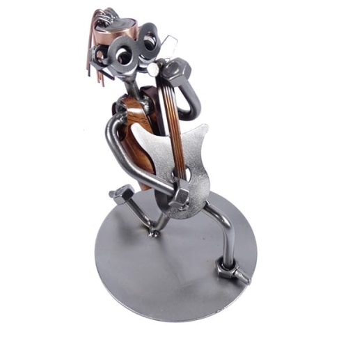 Metalowa figurka Gitarzysta rockowy II