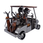 Metalowa figurka Auto golfowe