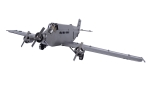 Metalowa figurka JU-52