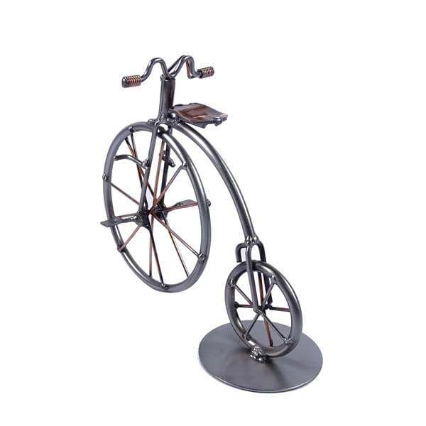 Metalowa figurka Bicykl