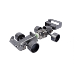 Metalowy model samochodu- formuły 1 ze świecy samochodowej