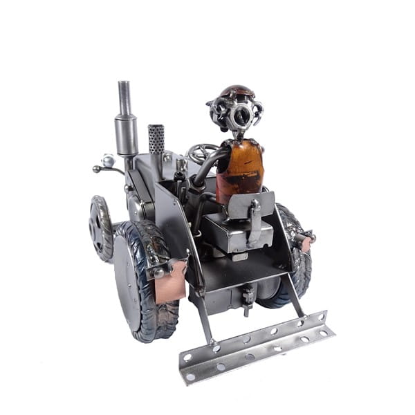 Metalowy model samochodu Traktor
