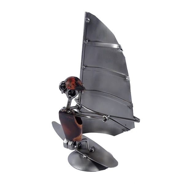 Metalowa figurka Windsurfing