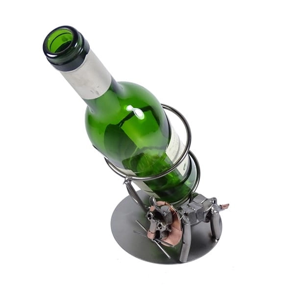 Stojak na wino Lew