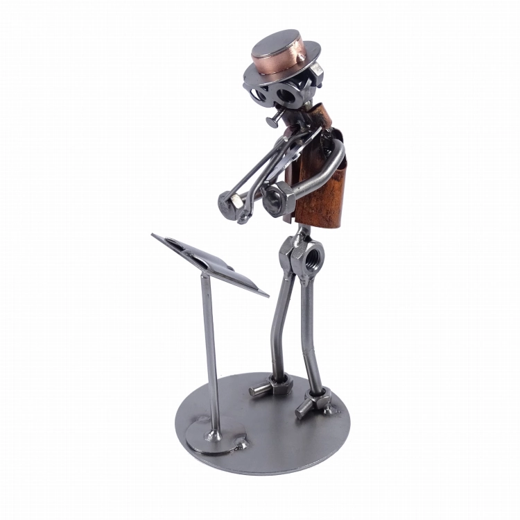 Metalowa figurka Skrzypce