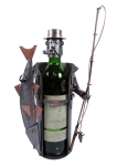 Metalowa figurka-Stojak wędkarz