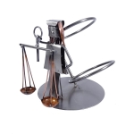 Metalowa figurka-Stojak Waga