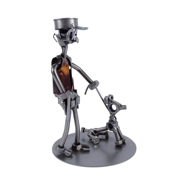 Metalowa figurka Ochroniarz