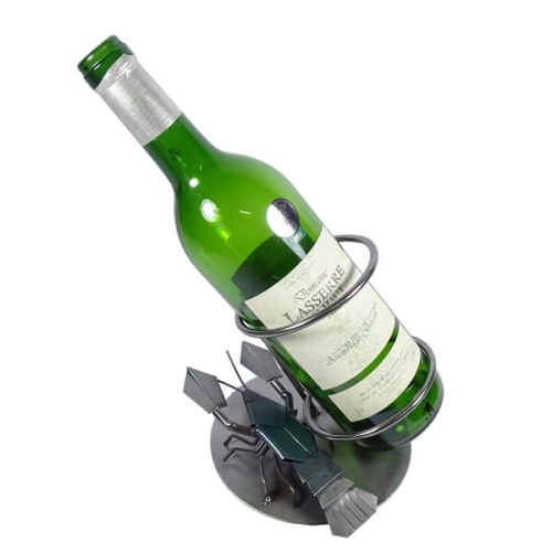 Stojak na wino Rak. Praktyczny prezent na imieniny