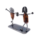 Metalowa figurka Szermierz.