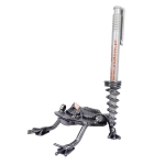 Metalowa figurka Żaba królowa