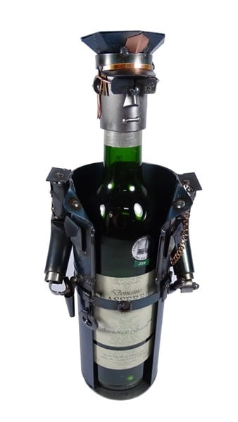 Metalowa figurka-Stojak nowojorski policjant