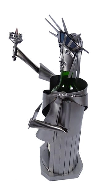 Metalowa figurka-Stojak Statuła wolności
