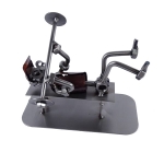 Metalowa figurka Kulturysta