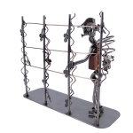 Metalowa figurka winobranie