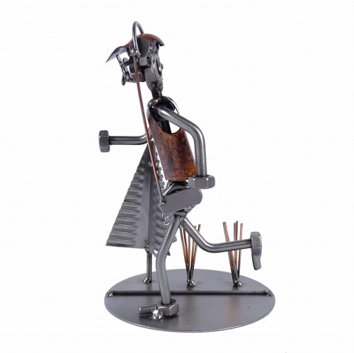 Metalowa figurka Biegacz