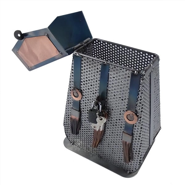 Metalowy model samochodu Bugatti.