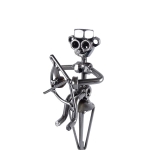 Metalowa figurka Zakochani na ławce