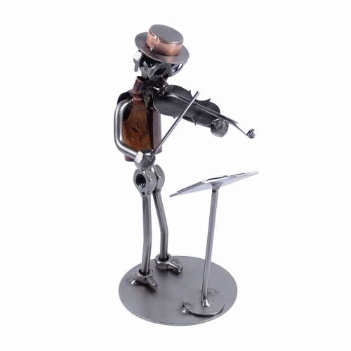 Metalowa figurka Skrzypce