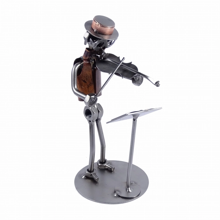 Metalowa figurka Skrzypce