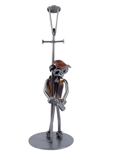 Metalowa figurka Pijak