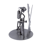 Metalowa figurka Strażak