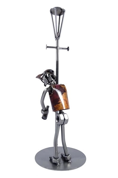 Metalowa figurka Pijak