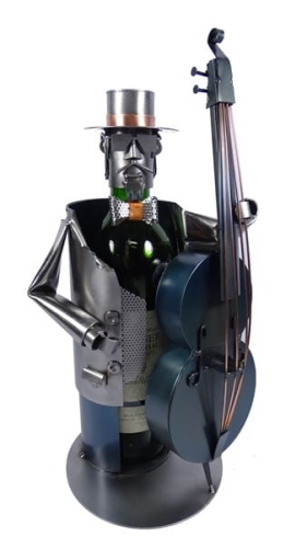 Stojak na wino-Kontrabas
