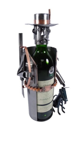 Stojak na wino myśliwy.